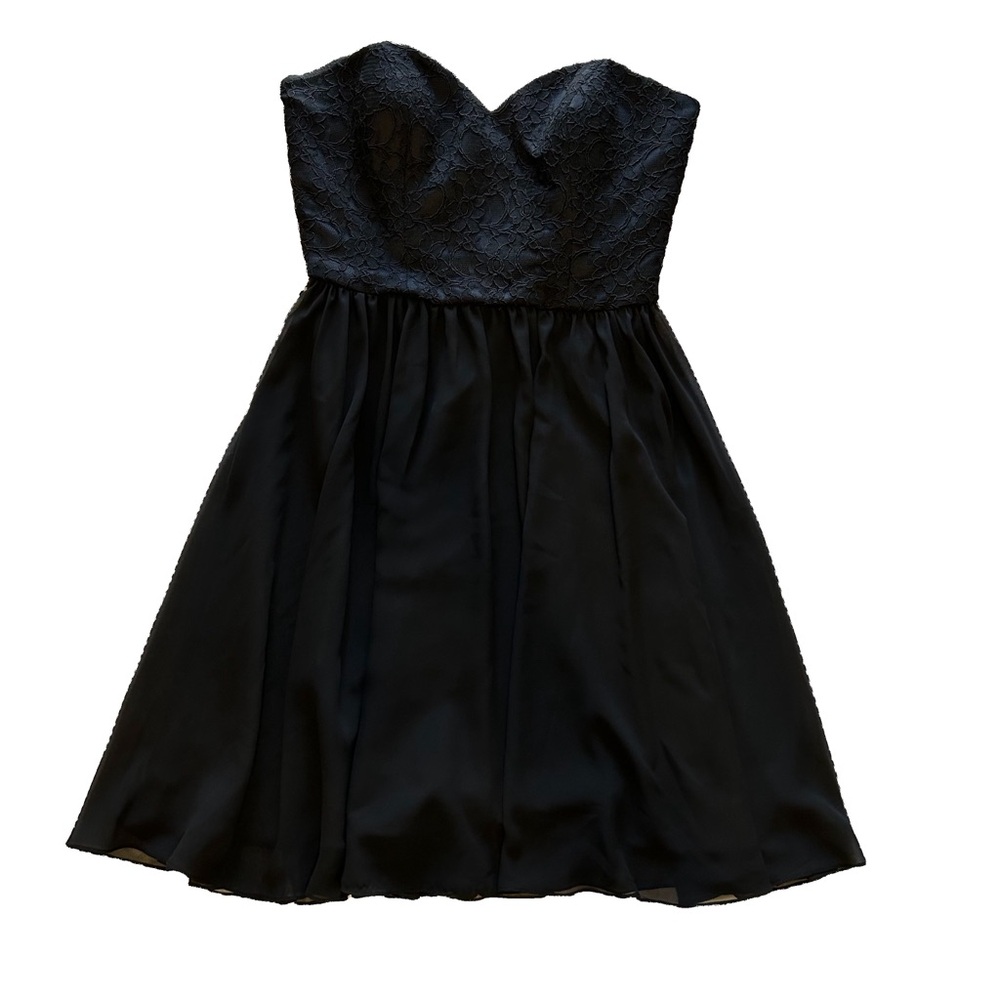 Mari lee black sweetheart dress